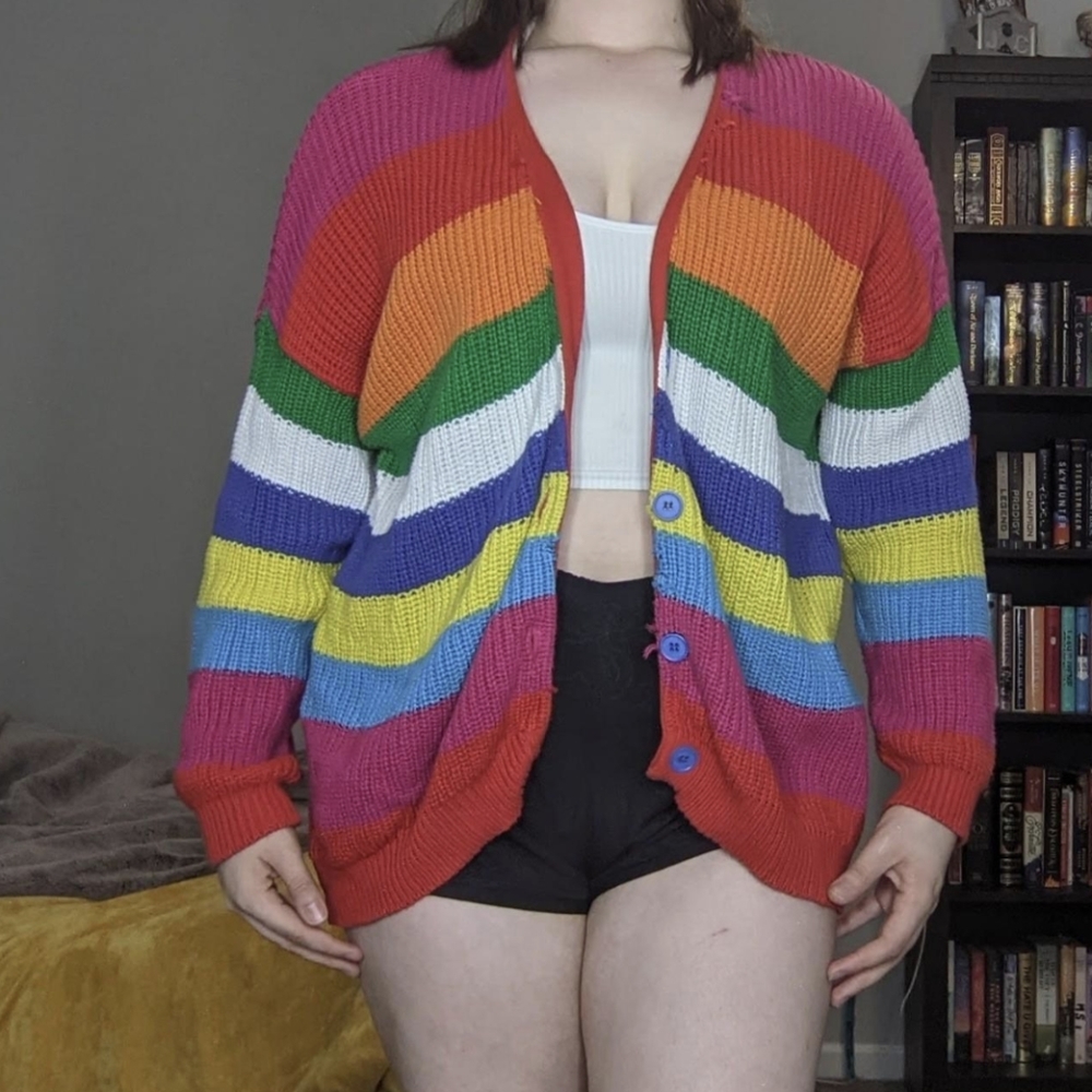 Minga London rainbow cardigan